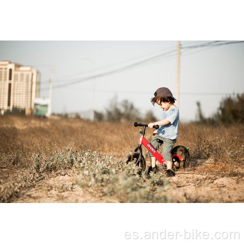 Bicicleta de equilibrio para niños baratos de aleación de 12 pulgadas